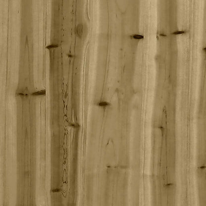 Tuinstoel Adirondack 75x77x77 cm geïmpregneerd hout