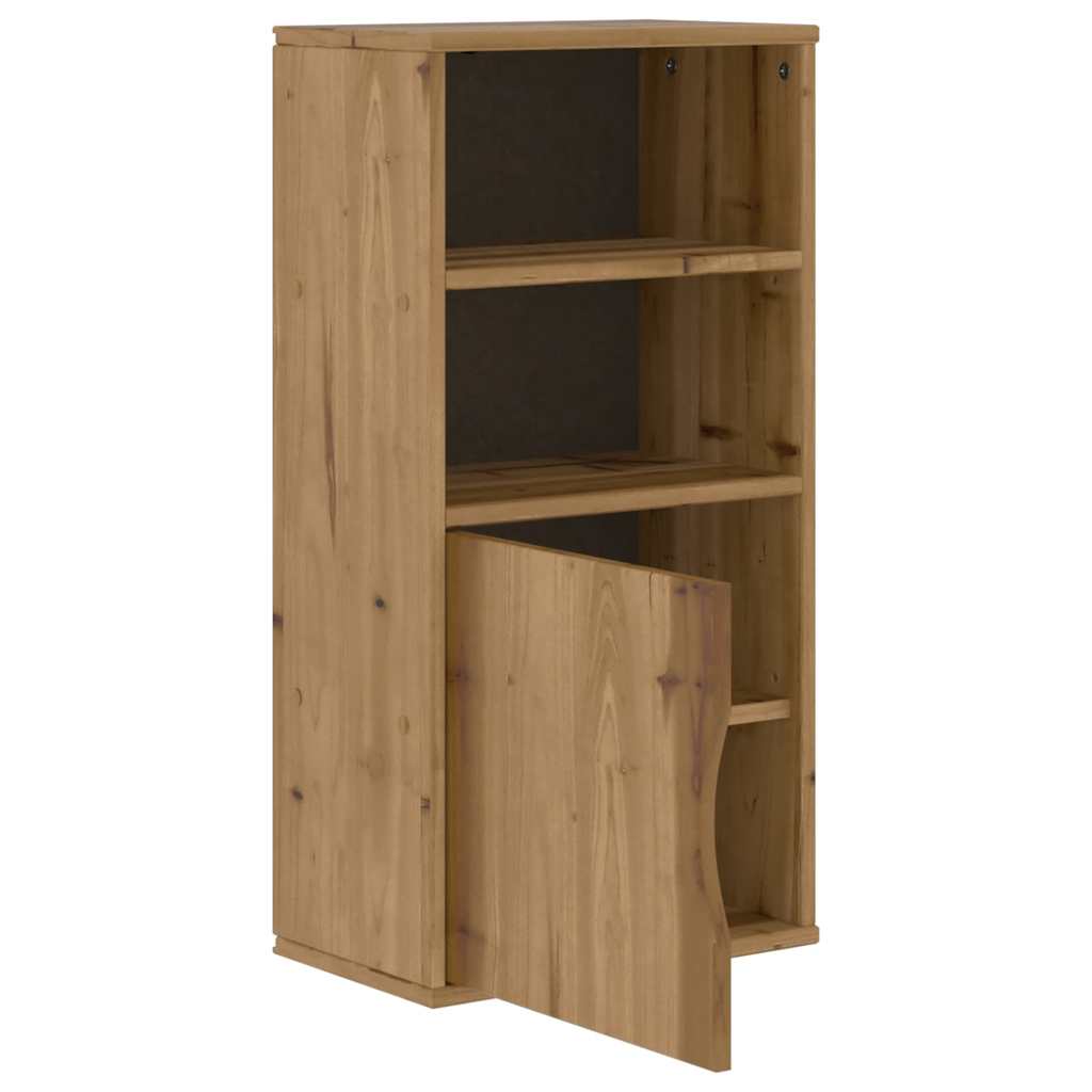 Bijzetkast ODDA 40x24x79 cm massief grenenhout