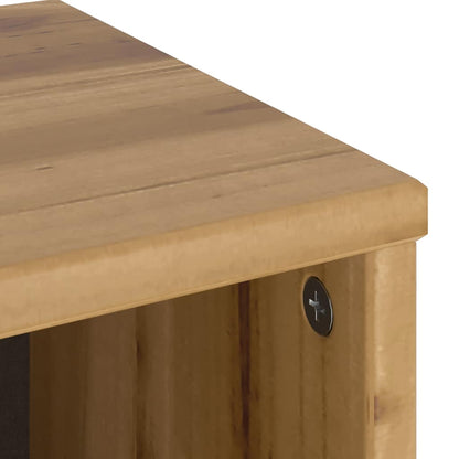 Bijzetkast ODDA 40x24x79 cm massief grenenhout