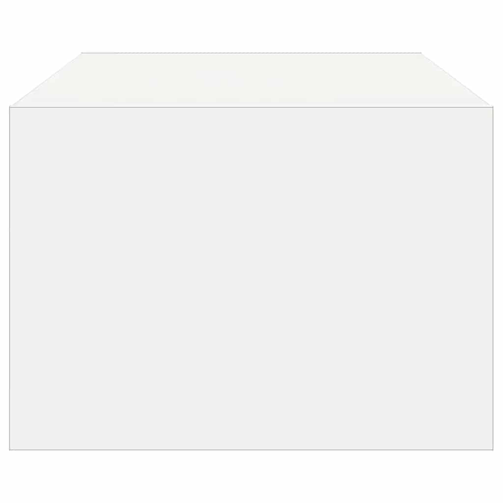 Tv-meubel met LED-verlichting 100X35,5x25 cm wit