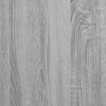 Boekenkast 3-laags 60x30x120 cm bewerkt hout grijs sonoma eiken