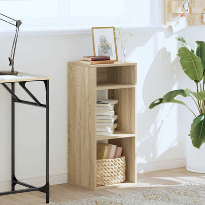 Boekenkast 34x31x80 cm bewerkt hout sonoma eikenkleurig