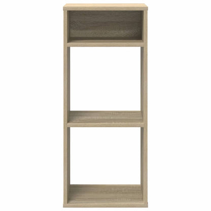 Boekenkast 34x31x80 cm bewerkt hout sonoma eikenkleurig
