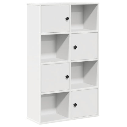 Boekenkast 60x24x101,5 cm bewerkt hout wit