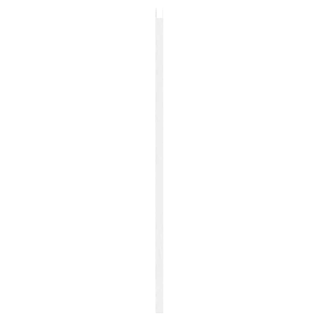 Draaideuren louvredesign 1-paar 80x80 cm wit