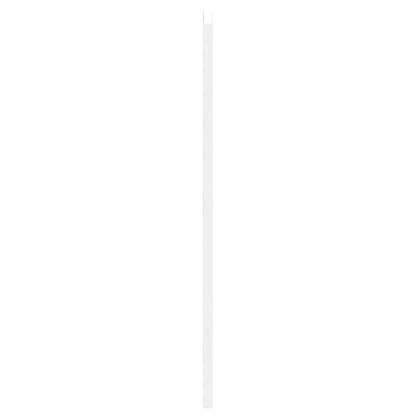 Draaideuren louvredesign 1-paar 80x80 cm wit