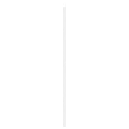Draaideuren louvredesign 1-paar 80x100 cm wit