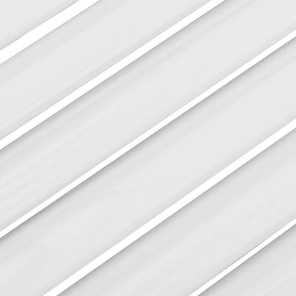 Draaideuren lamellendesign 1-paar 90x100 cm wit