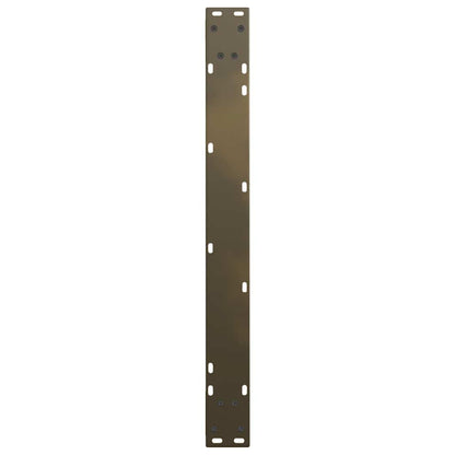 Eettafel 320x120x74 cm ovaal massief eikenhout lichtbruin