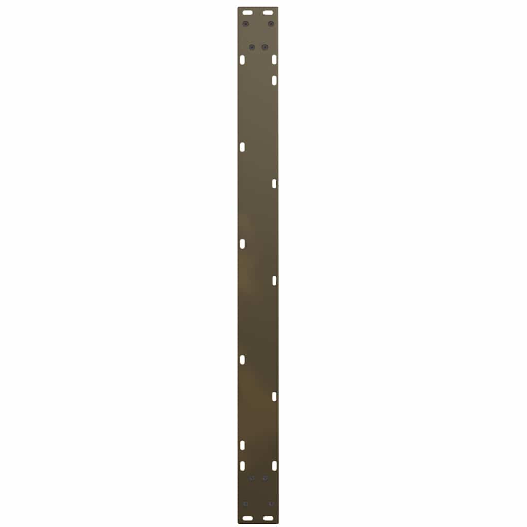 Eettafel 280x120x74 cm ovaal massief eikenhout lichtbruin