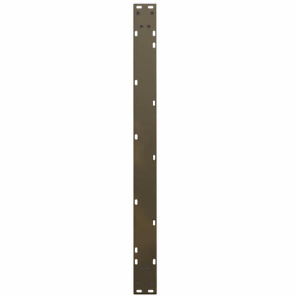 Eettafel 280x120x74 cm ovaal massief eikenhout lichtbruin