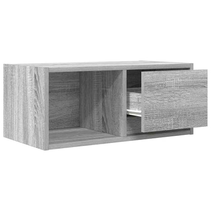 Tv-meubelen 2 st 60x31x25,5 cm bewerkt hout grijs sonoma eiken