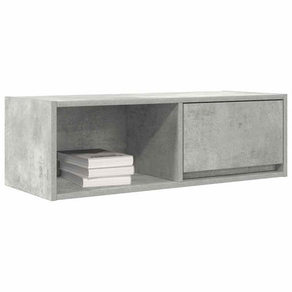 Tv-meubels 2 st 80x31x25,5 cm bewerkt hout betongrijs