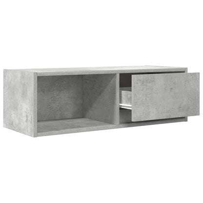 Tv-meubels 2 st 80x31x25,5 cm bewerkt hout betongrijs