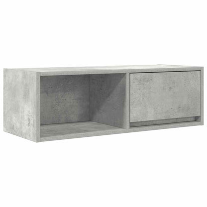 Tv-meubels 2 st 80x31x25,5 cm bewerkt hout betongrijs