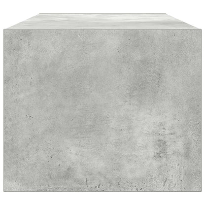 Tv-meubels 2 st 80x31x25,5 cm bewerkt hout betongrijs