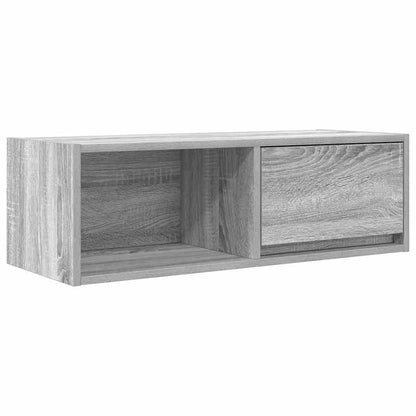 Tv-meubelen 2 st 80x31x25,5 cm bewerkt hout grijs sonoma eiken