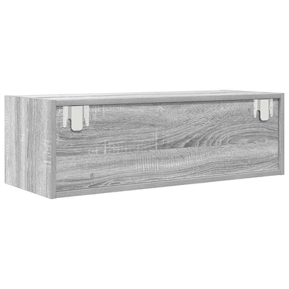 Tv-meubelen 2 st 80x31x25,5 cm bewerkt hout grijs sonoma eiken