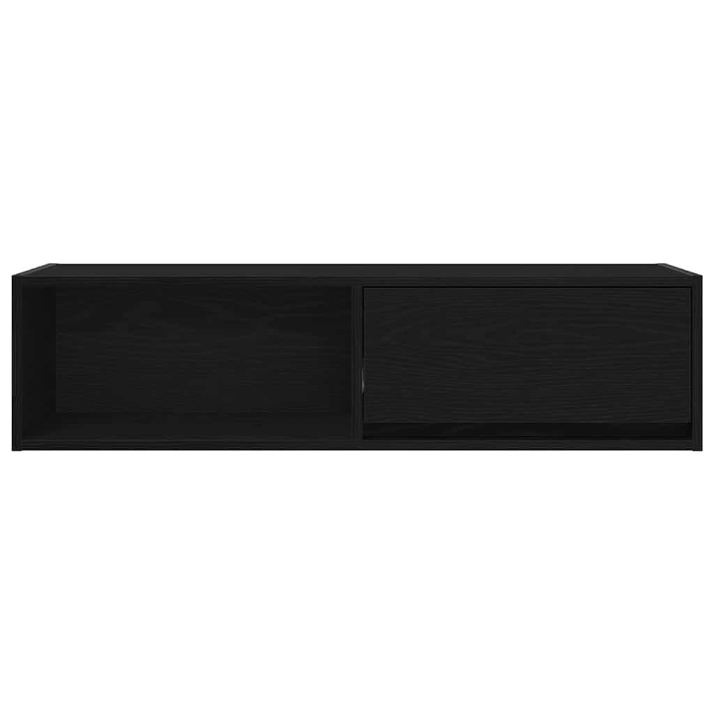 Tv-meubelen 2 st 100x31x25,5 cm bewerkt hout zwart