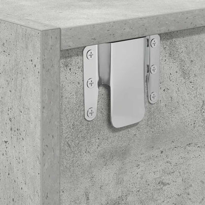Tv-meubelen 2 st 100x31x25,5 cm bewerkt hout betongrijs