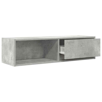 Tv-meubelen 2 st 100x31x25,5 cm bewerkt hout betongrijs