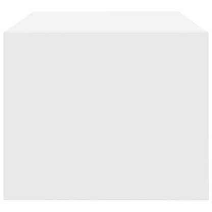 Tv-meubel 60x31x25,5 cm bewerkt hout wit