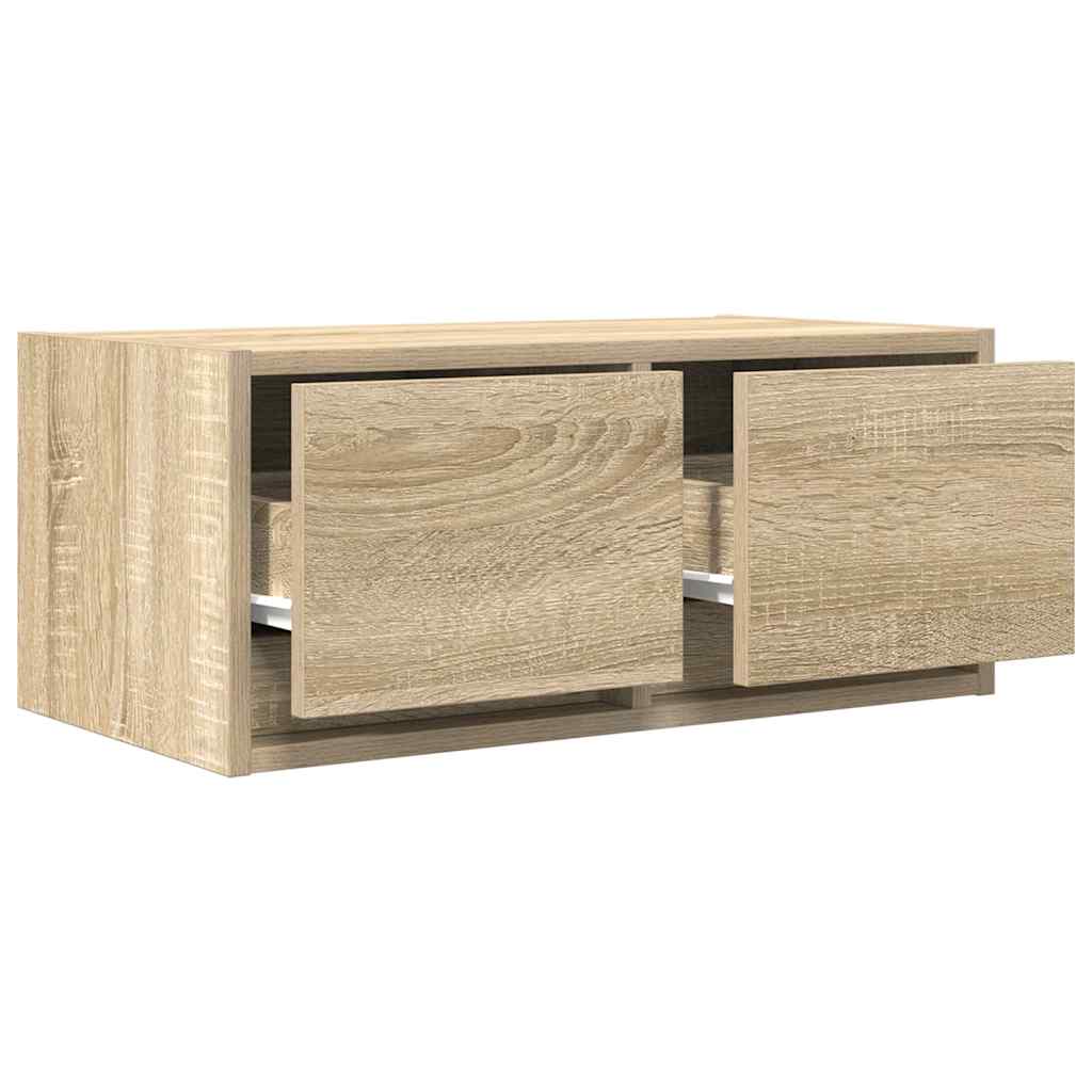 Tv-meubelen 2 st 60x31x25,5 cm bewerkt hout sonoma eikenkleurig