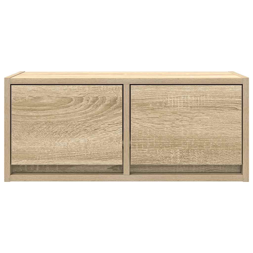 Tv-meubelen 2 st 60x31x25,5 cm bewerkt hout sonoma eikenkleurig