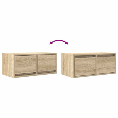 Tv-meubelen 2 st 60x31x25,5 cm bewerkt hout sonoma eikenkleurig