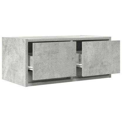 Tv-meubels 2 st 60x31x25,5 cm bewerkt hout betongrijs