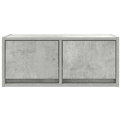 Tv-meubels 2 st 60x31x25,5 cm bewerkt hout betongrijs
