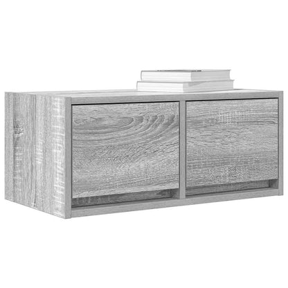 Tv-meubelen 2 st 60x31x25,5 cm bewerkt hout grijs sonoma eiken