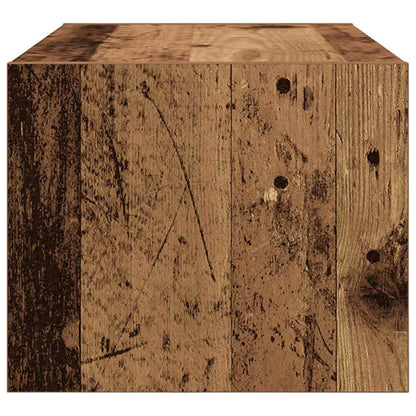 Tv-meubels 2 st 60x31x25,5 cm bewerkt hout oud houtkleurig