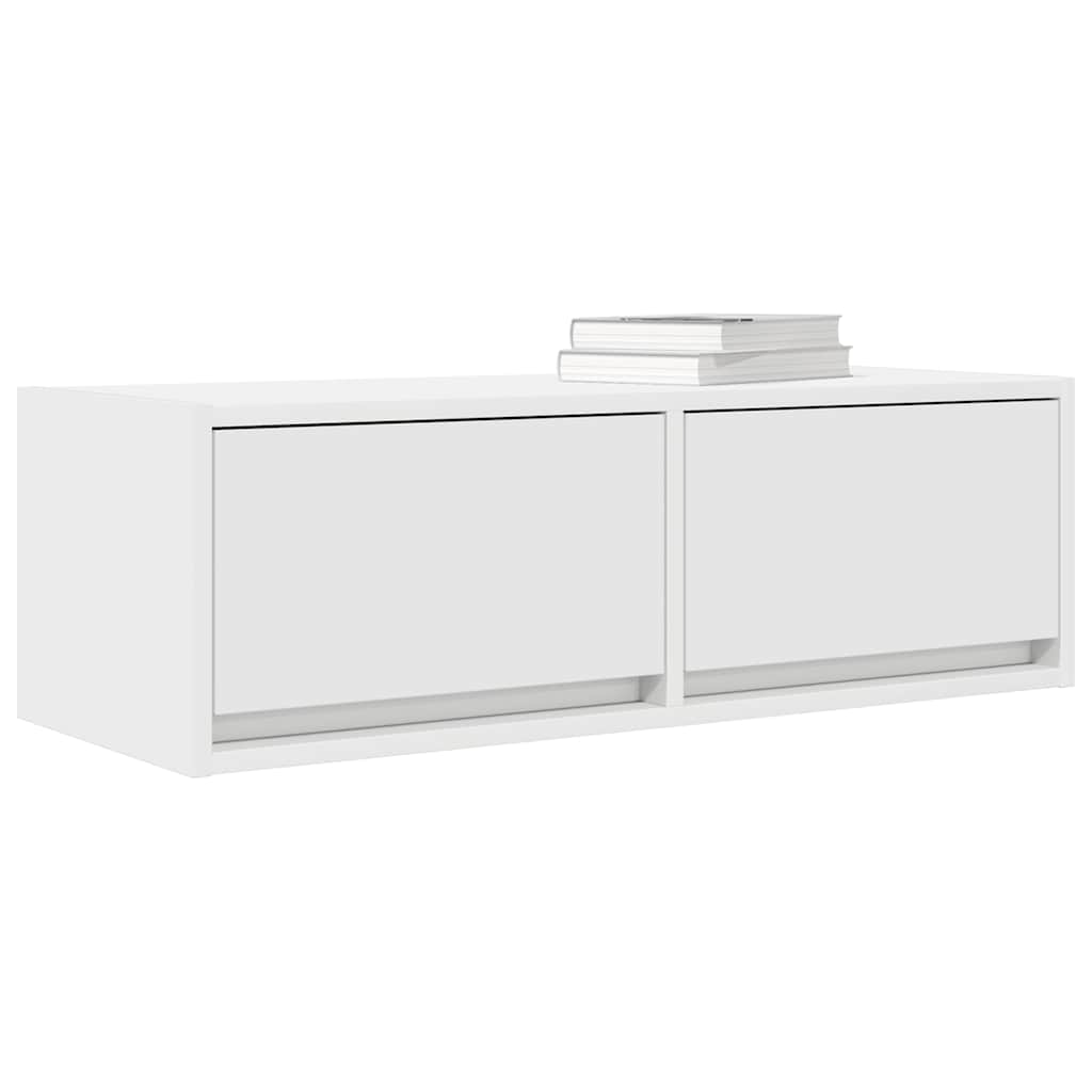 Tv-meubelen 2 st 80x31x25,5 cm bewerkt hout wit