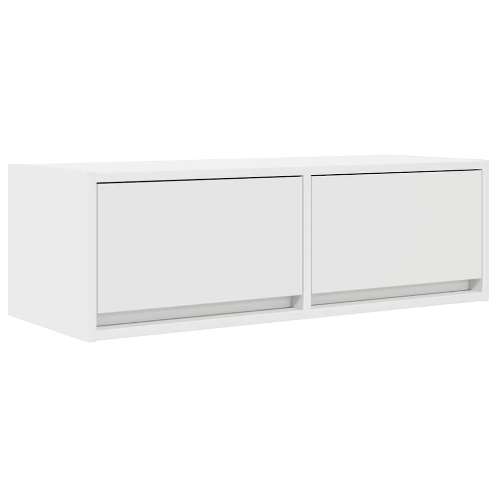 Tv-meubelen 2 st 80x31x25,5 cm bewerkt hout wit