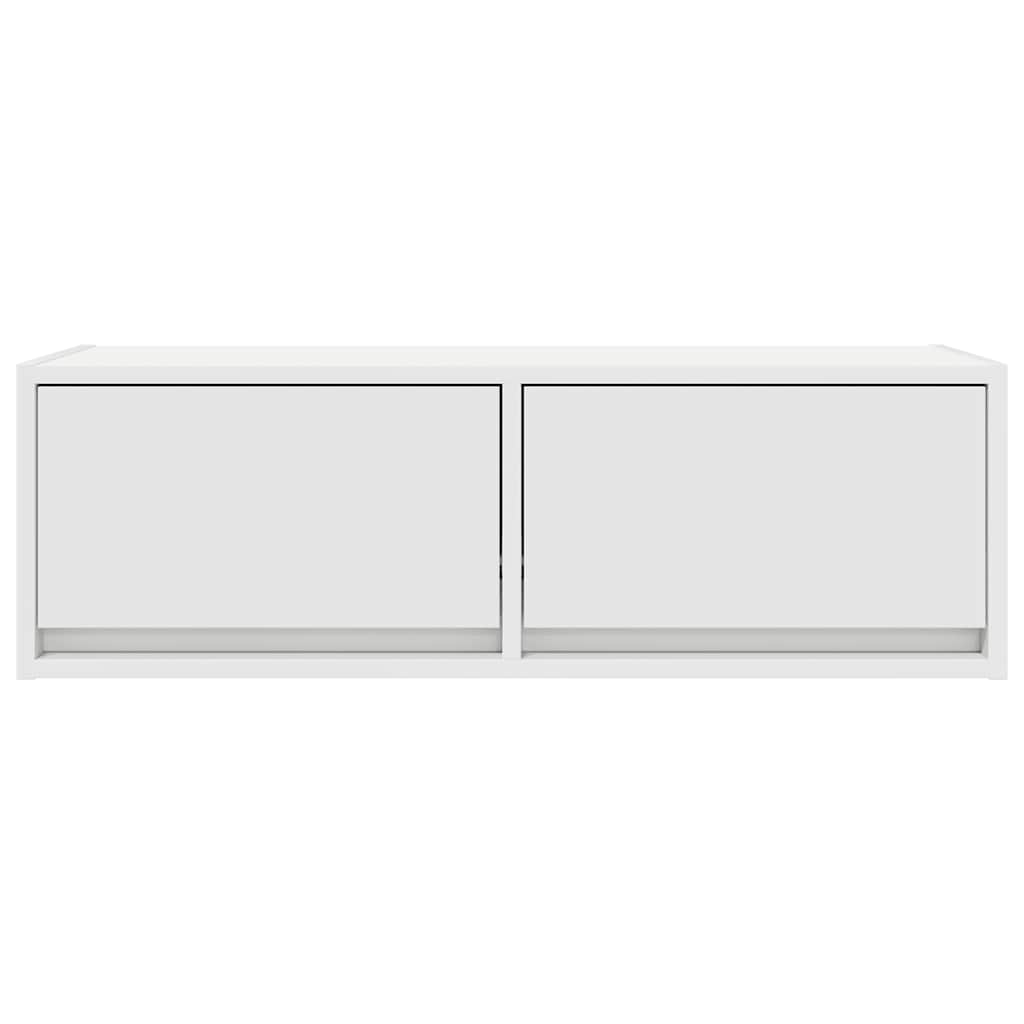 Tv-meubelen 2 st 80x31x25,5 cm bewerkt hout wit