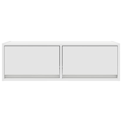 Tv-meubelen 2 st 80x31x25,5 cm bewerkt hout wit