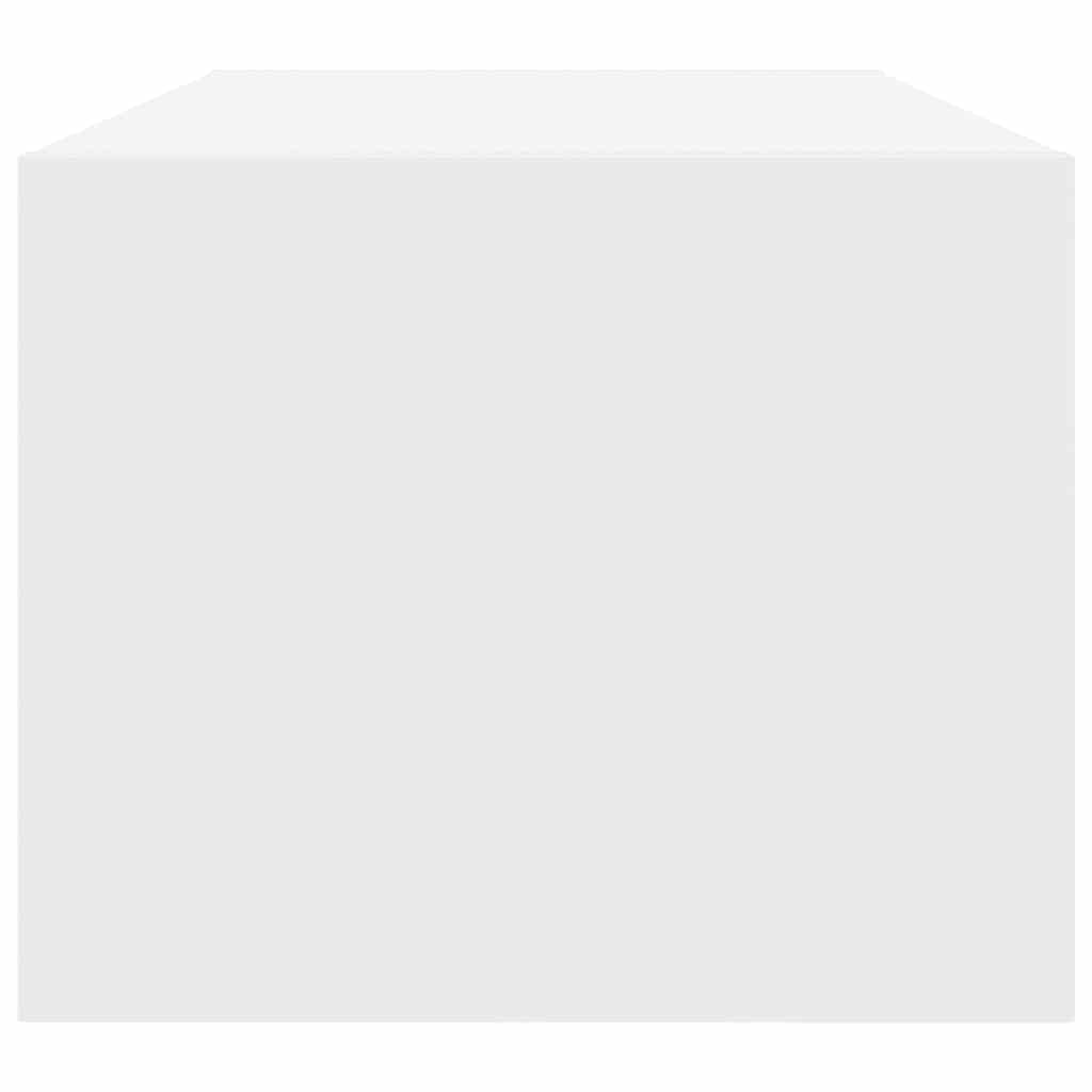 Tv-meubelen 2 st 80x31x25,5 cm bewerkt hout wit