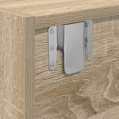 Tv-meubels 2 st 80x31x25,5 cm bewerkt hout sonoma eikenkleurig