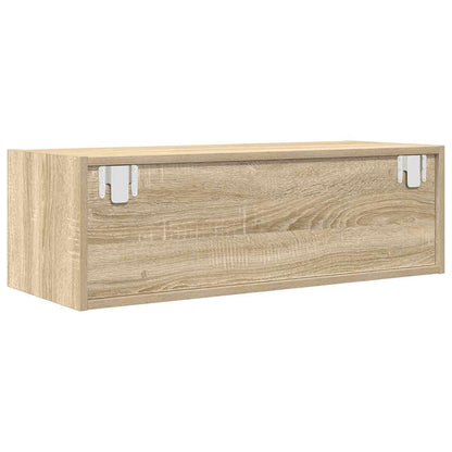 Tv-meubels 2 st 80x31x25,5 cm bewerkt hout sonoma eikenkleurig
