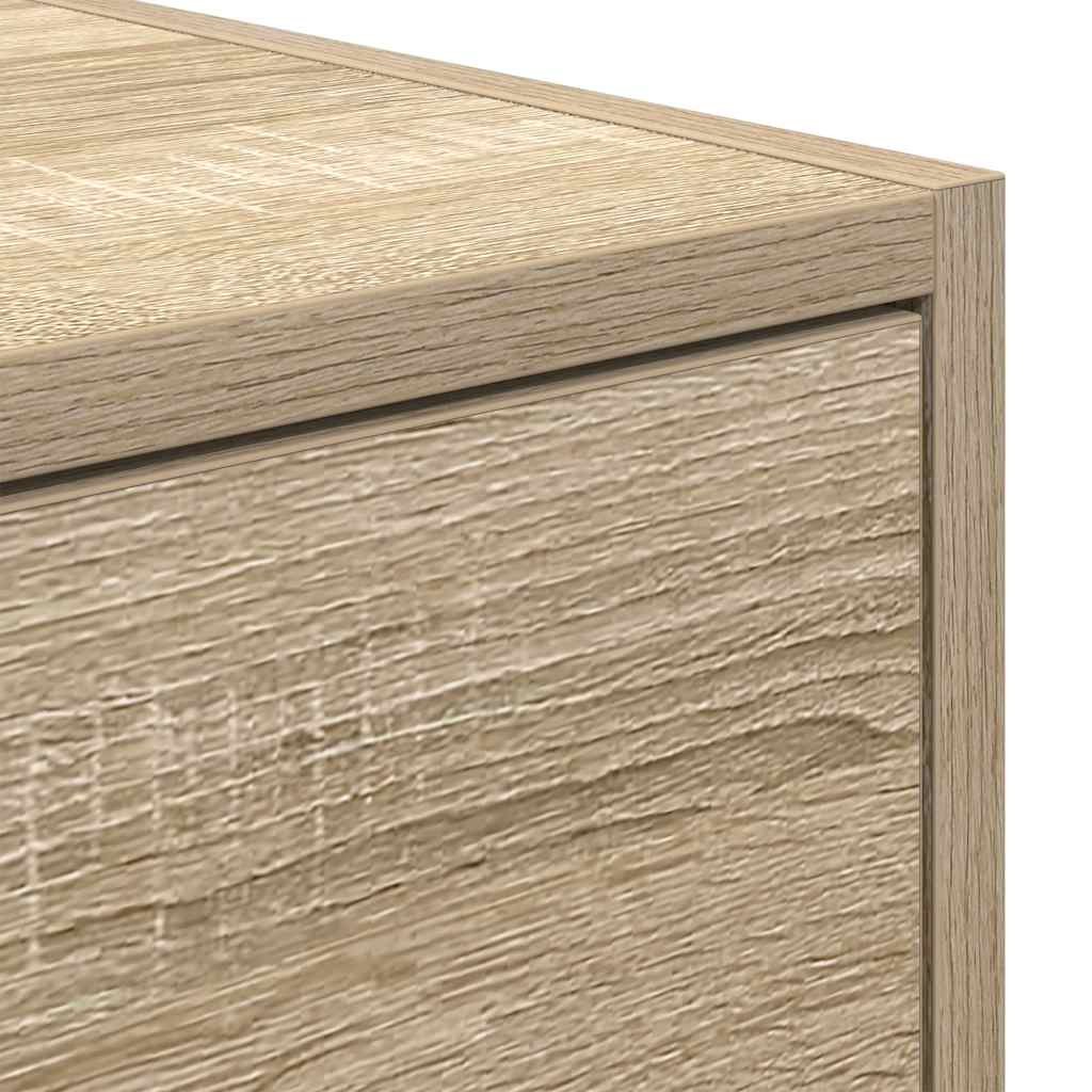 Tv-meubels 2 st 80x31x25,5 cm bewerkt hout sonoma eikenkleurig