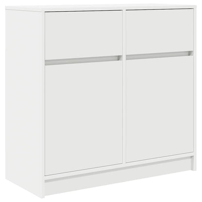 Dressoir met lade 80x34x76 cm spaanplaat wit