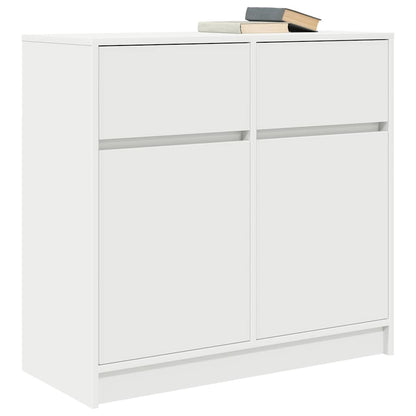 Dressoir met lade 80x34x76 cm spaanplaat wit