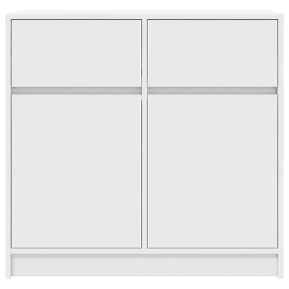 Dressoir met lade 80x34x76 cm spaanplaat wit