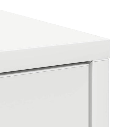 Dressoir met lade 80x34x76 cm spaanplaat wit
