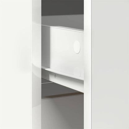 Dressoir met lade 80x34x76 cm spaanplaat wit