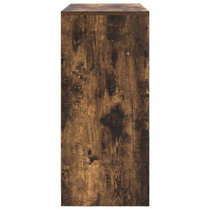 Dressoir met lade 80x34x76 cm spaanplaat gerookt eikenkleurig