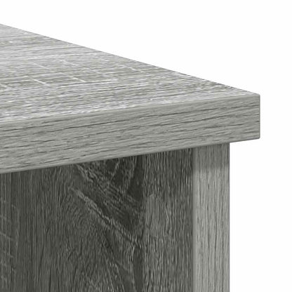Dressoir met lade 101x35x76 cm spaanplaat grijs Sonoma