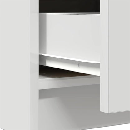 Dressoir met lade 71x35x65 cm spaanplaat wit