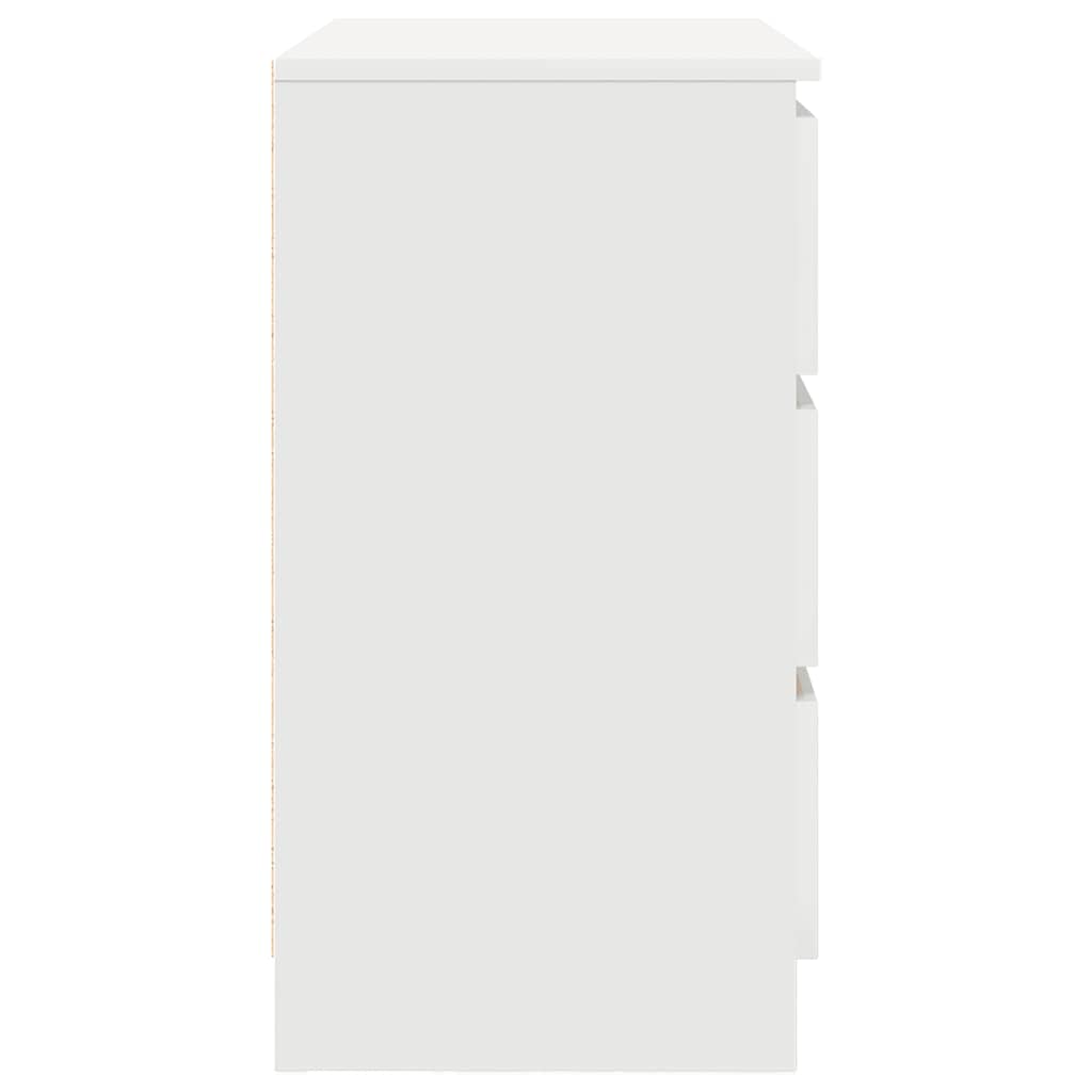 Dressoir met lade 71x35x65 cm spaanplaat wit